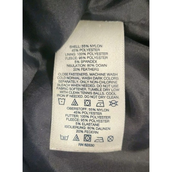 Lands’ End Women’s XS Black Down Filled Puffer Vest - Picture 5 of 6